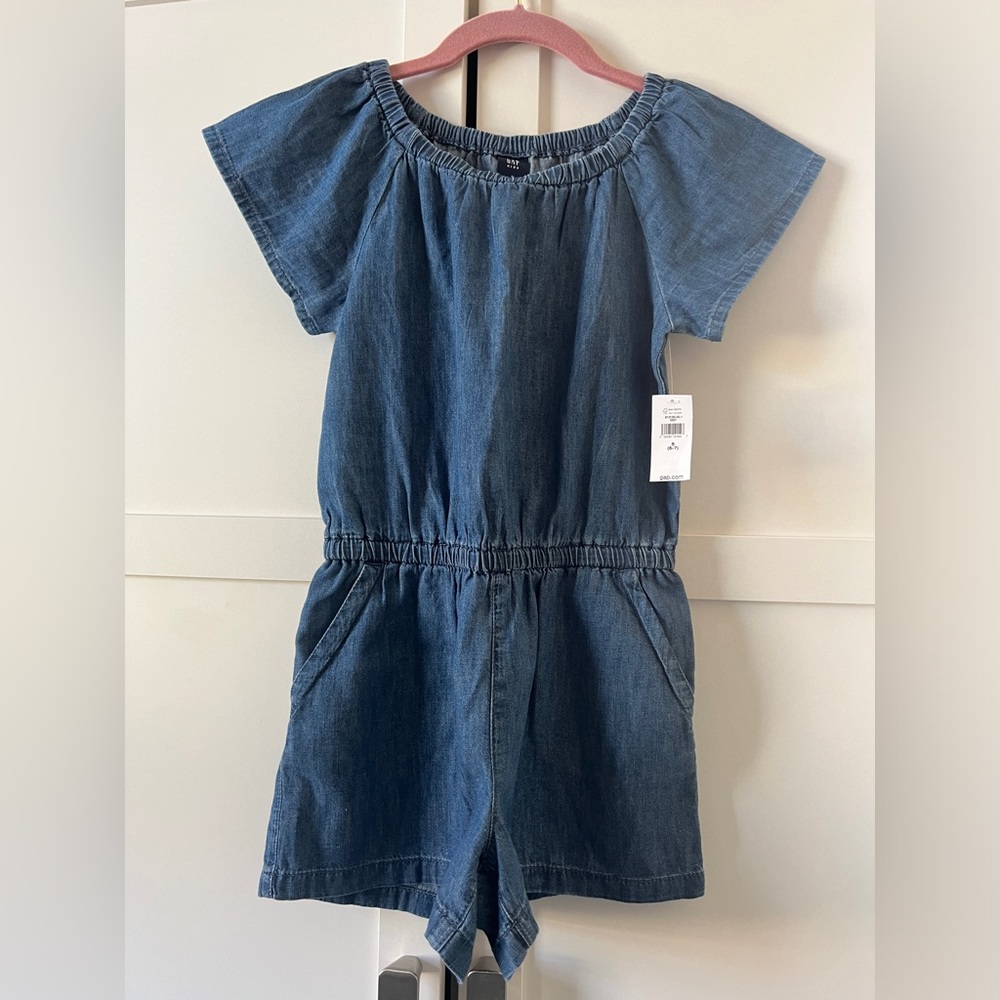 GAP DENIM ROMPER